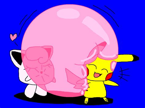 Jigglypuff Traps Pikachu By Pokegirlrules On Deviantart