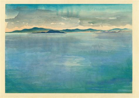 obata “before the rain mono lake” sold egenolf gallery japanese