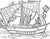 Greek Ancient Coloring Pages Greece Warrior Ships Boat Clipart Draw Warriors Visit Books Etc Boats Large sketch template