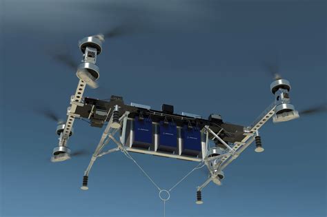 boeing built  giant drone   carry  pounds  cargo  verge