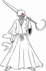 Bleach Ichigo Chibi Coloriages sketch template