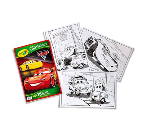 crayola giant coloring pages cars  oversized coloring pages art