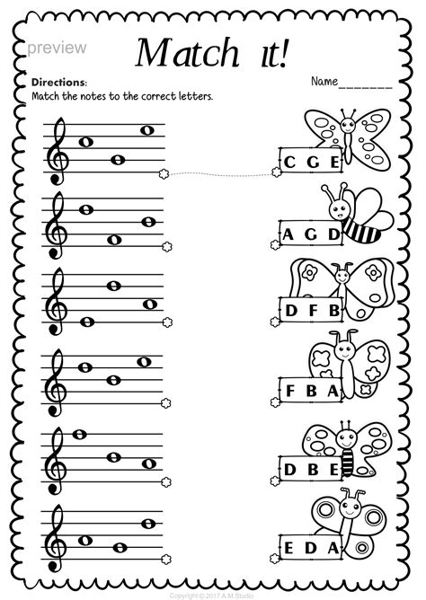 teaching piano guitarlessonsforkids  worksheets  theory worksheets elementary