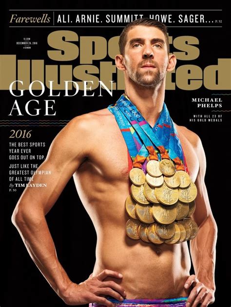 michael phelps posa con sus 28 medallas olímpicas sports illustrated