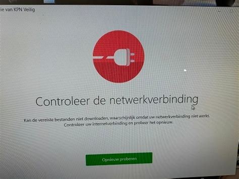 kpn veilig installeren lukt niet op windows  foutmelding accounts emeaf securecom heeft de