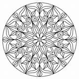 Mandala Choose Board Coloring Pages Tampon sketch template