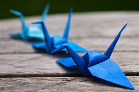 omiyage blogs paper cranes  cancer research