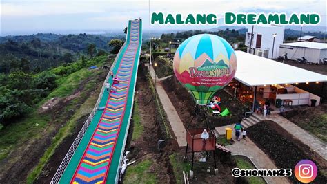 malang dreamland drone view seluncuran terpanjang  jawa timur  youtube