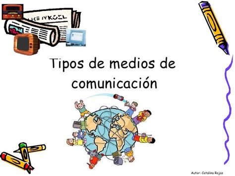 tipos de medios de