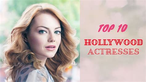 Top 10 Most Beautiful Actresses In Hollywood Ubergossip Rezfoods