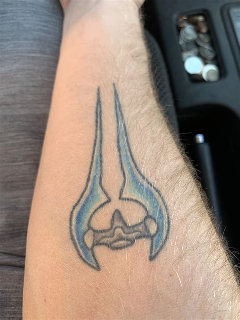 elses halo tattoo thought id share  rhalo
