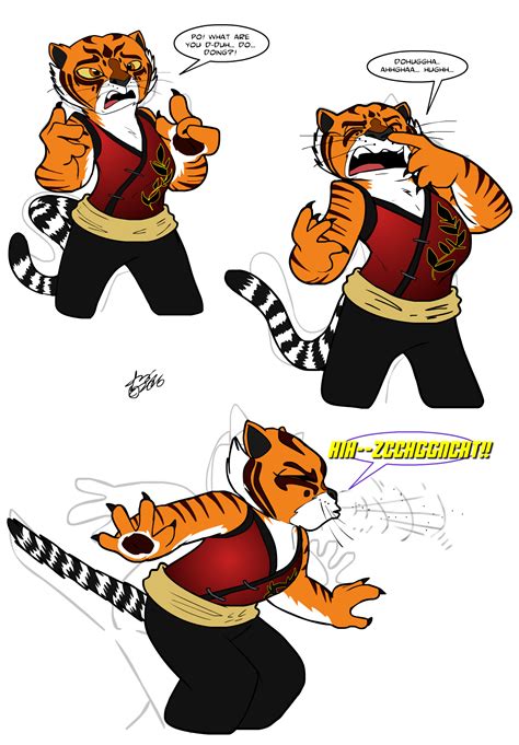 Request And Repost Master Tigress Sneezing By