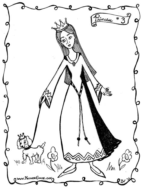 princess coloring pages printable paper craft  girls