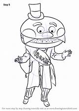 Pages Mcdonalds Birdie Coloring Mascots Mayor Template Mccheese Drawing sketch template