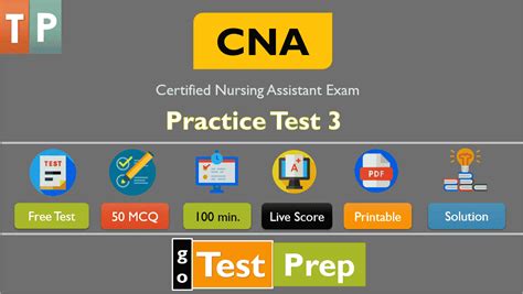cna state exam practice test   printable