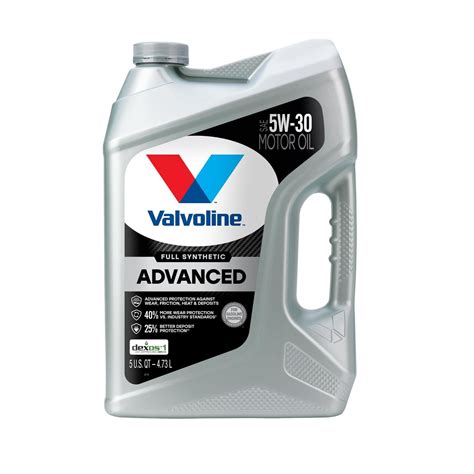 valvoline advanced full synthetic   engine oil  quart