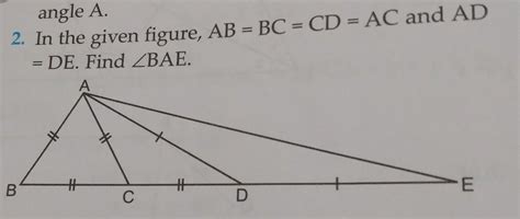 figure ab bc cd ac  ad de find angle bae brainlyin