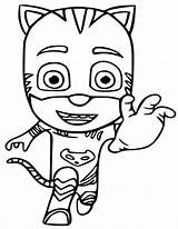 Coloring Pj Masks Pages Catboy Ausmalbilder Choose Para Board Boy Cat Printable Sheets sketch template
