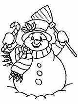 Sneeuwpop Schneemann Snowman Kleurplaat Kleurplaten Malvorlage Ausmalbild Stimmen Erstellen sketch template