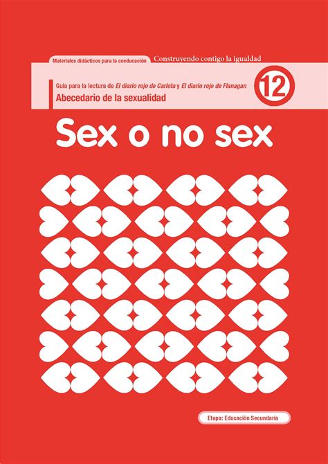 Sex O No Sex Guía Para La Lectura De El Diario Rojo De