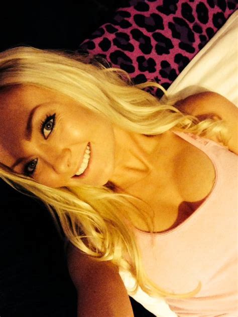blonde selfie smile therackup