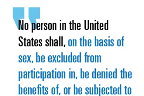 Title Ix Turns 48 Years Old Here’s What It Says Outsports