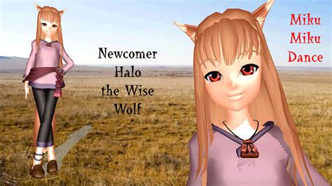 mmd newcomer holo  wise wolf retired  mbarnesmmd  deviantart
