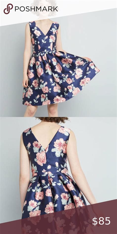 chi chi london modcloth fit and flare dress waiting for an occasion to