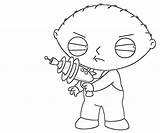 Coloring Stewie Pages Griffin Guy Family Gangster Cartoons Printable Look Getcolorings Drawing Getdrawings Another Template sketch template
