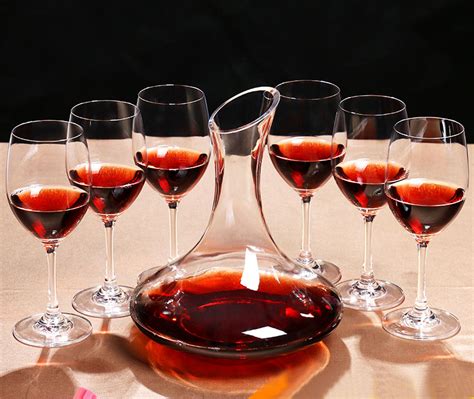 Glass Decanter Red Wine Glasses Wine Glass Set For Sale