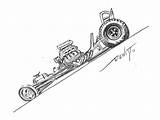 Dragster Drawing Getdrawings sketch template