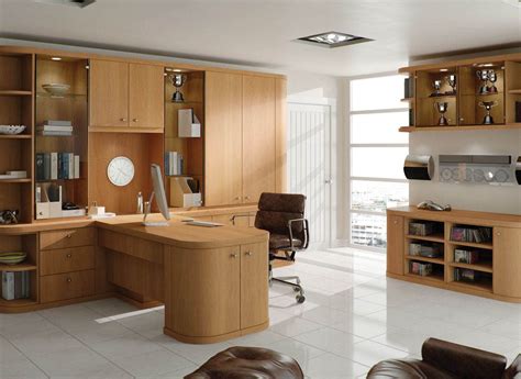 contemporary fitted home office furniture  strachan