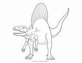 Spinosaurus Jurassic Dinosaur Dinosaure Colouring Jurassique スピノ サウル ケーキ バースデー ぬり絵 ーティー 印刷 恐竜 Coloriages Imprimé sketch template