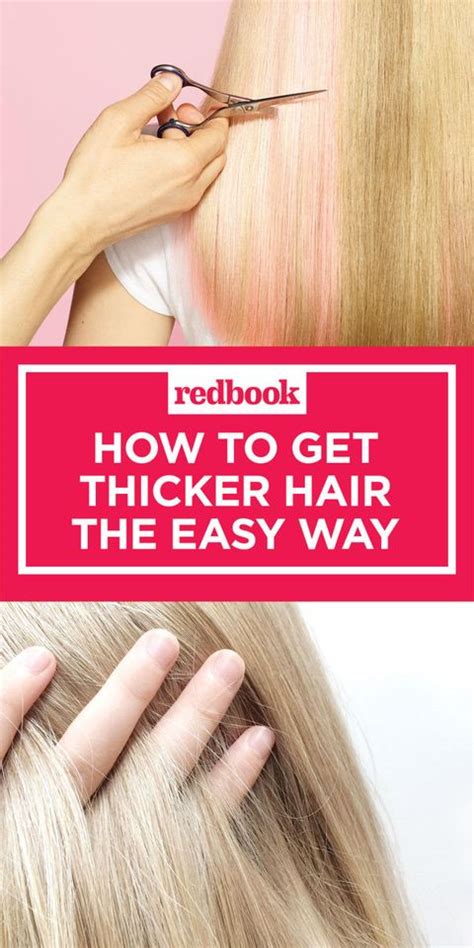 how to get thicker hair 18 hair growth products