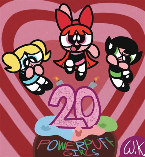 Powerpuff Girls 20th Anniversary By Waltman13 On Deviantart