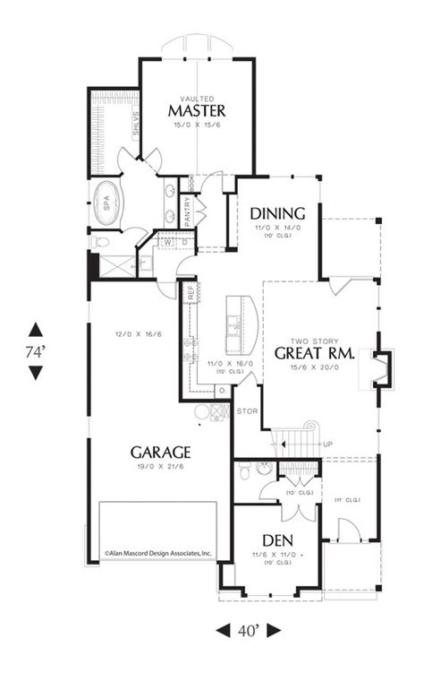 mascord house plan   sibley cottage house plans house plans beach house plans