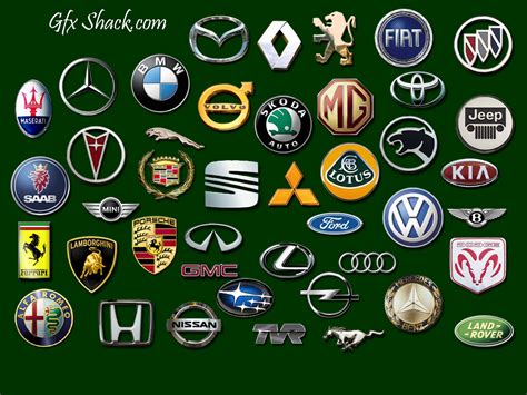 eleven logos  popular car company logos