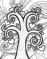 Heart Zentangle Sheets Doodle sketch template