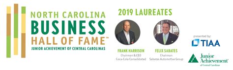 north carolina business hall of fame 2019 registration