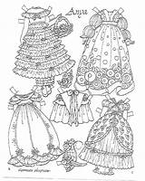 Anya Paper Doll Dolls Coloring Color Pages Missy Miss Clothes Imagines Do Ventura Charles Books sketch template
