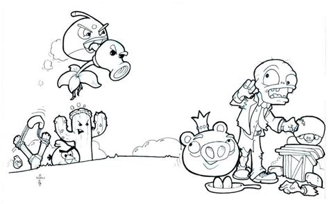 plants  zombies coloring pages coloring pages plants