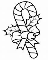 Candy Cane Coloring Pages Printable Christmas Canes Peppermint Drawing Print Colouring Da Bows Line Color Sheets Kids Colorare Pdf Natale sketch template