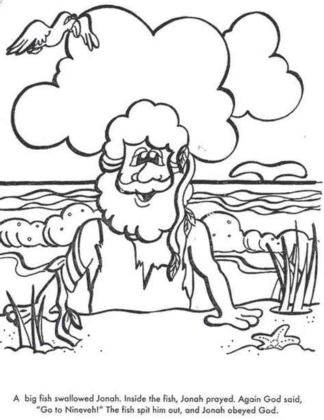 jonah coloring pages  printable coloring pages printable
