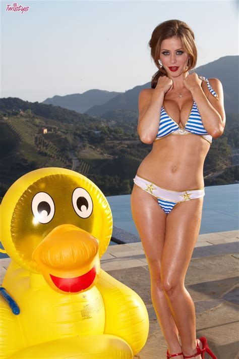 emily addison dildos by the pool with giant rubber ducky pichunter