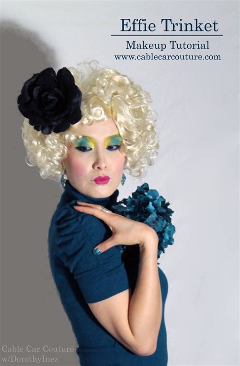 The Hunger Games’ Effie Trinket Halloween Costume Makeup