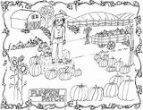 Coloring Pumpkin Patch Printable Pages Amish Clipart Vintage Pumpkins Color Getcolorings Clipground Print Getdrawings Colorings sketch template