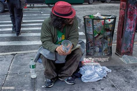 of bums on the street photos et images de collection getty images