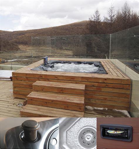 New Design Hot Tub Gazebo Fiberglass Hot Tub Outdoor Spa Buy Hot Tub