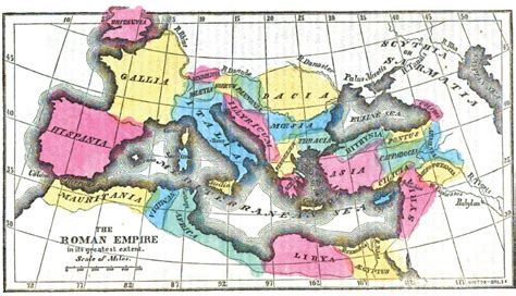 Roman Empire Map At Its Greatest Extent Map Of Interstate