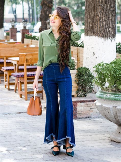 womenshirt blouse fashion blogger greencolor ladies tops fashion